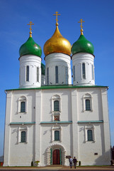 Old orthodox church. Kremlin in Kolomna, Russia