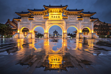 Naklejka premium Taipei Taiwan at Freedom Square
