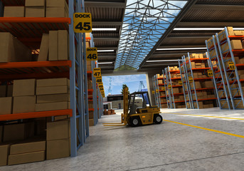 Distribution warehouse