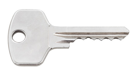 steel door key for wafer tumbler lock
