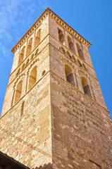 Toledo, iglesia de Santo Tomé, arte mudéjar, campanario