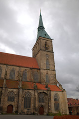 Fototapeta na wymiar Andreas kościół św. Hildesheim, Niemcy