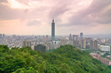 Fototapeta na wymiar Taipei101, Tajwan