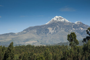 vulcano dell'Ecuador