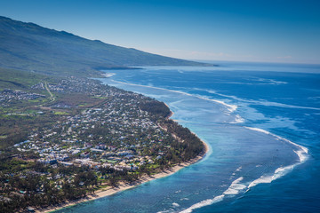 West coast, La Réunion
