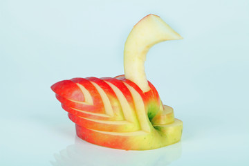 Apfel Schwan