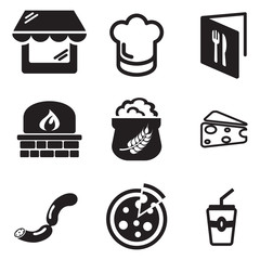 Pizzeria Icons