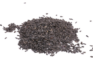 Bunch of sunflower seeds.