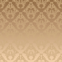 Gold Damask Background
