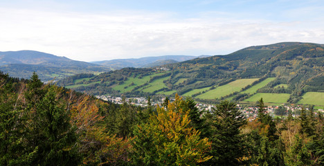 landscape Jeseniky, Czech Republic, Europe