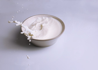 Milk splash