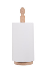 Kitchen paper towels on holder