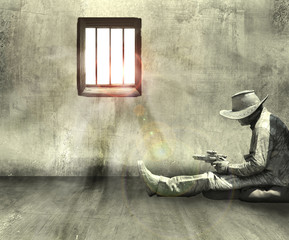 bandit in prison