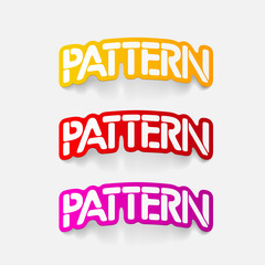 realistic design element: pattern