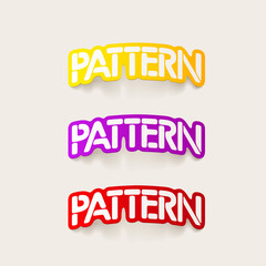 realistic design element: pattern