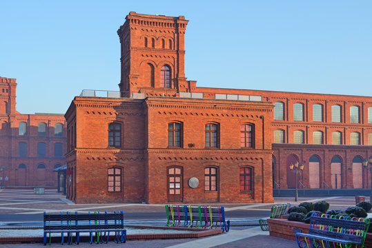 Fototapeta manufaktura, Łódź