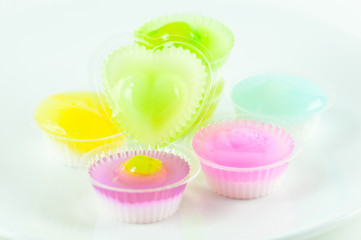 Dessert made from flour , thailand