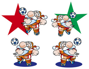 マスコットキャラクター　サンタクロース