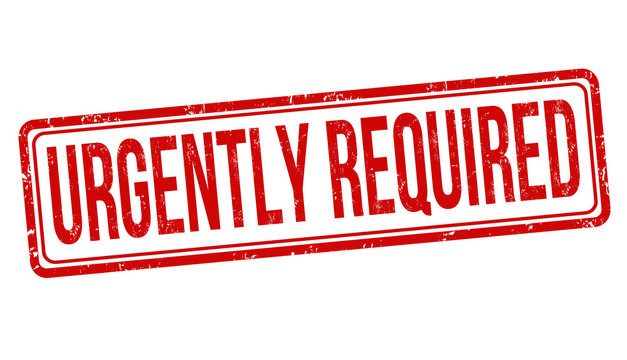 Urgently required stamp