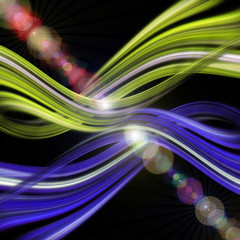 futuristic eco background design with lights