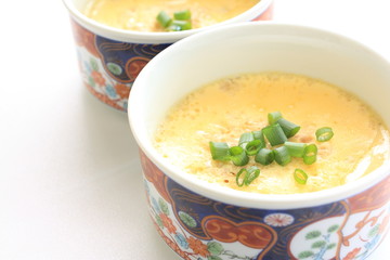 chinse food, steamed pork meat in egg