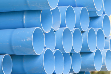 old of pvc pipes and cobweb