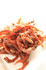 japanese simmered fish, Konago Tsukudani