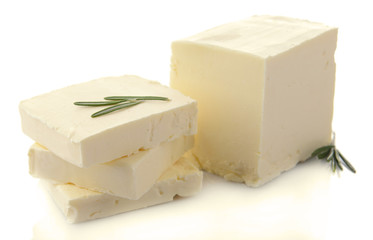 Tasty butter isolated on white