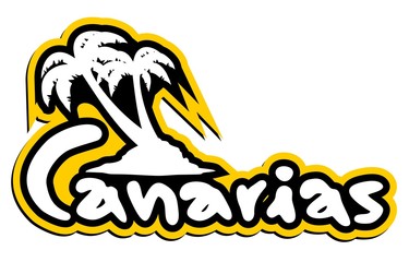Canarias sticker
