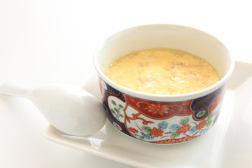 chinese food, mince chicken in steamed egg