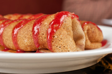 Pancakes with cottage cheese