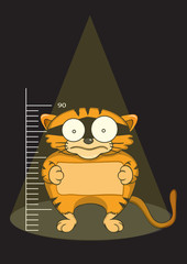 Illustration of cats prisoners were captured