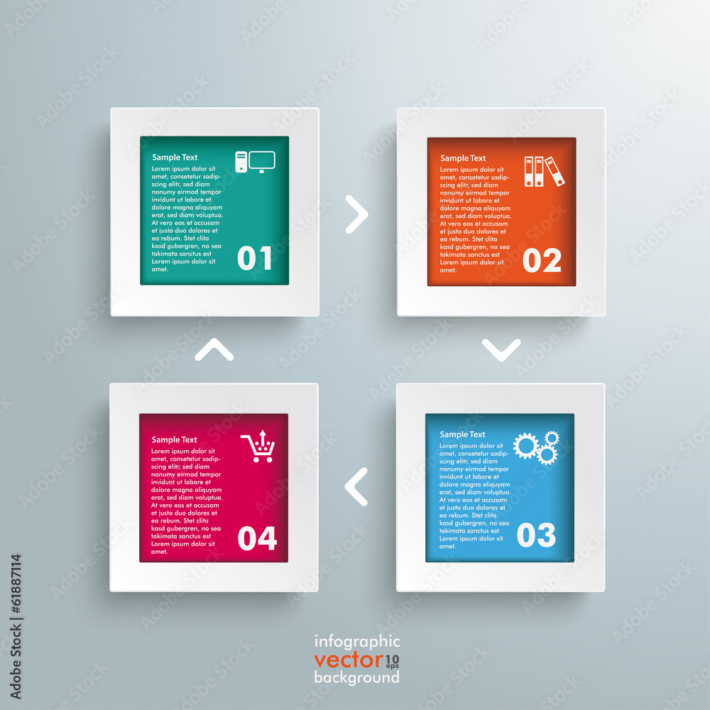 Canvas Prints rectangles e-commerce template