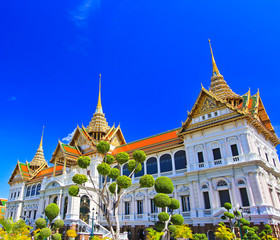 Fototapeta premium Grand Palace in Bangkok of Thailand