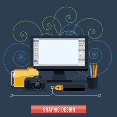 Web design concept