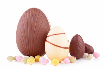 chocolate easter egg