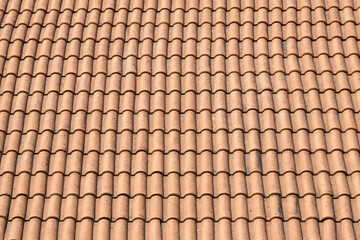red tile roof