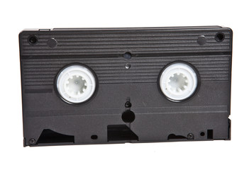 old VHS cassete close-up