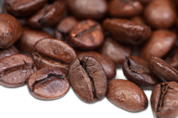 Roasted coffee beans