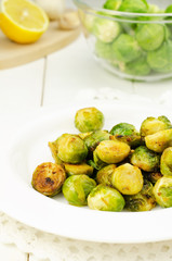 Roasted brussels sprouts