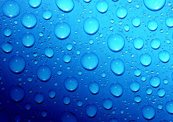 drops on glass