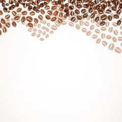 Vector Illustration of a Coffee Background