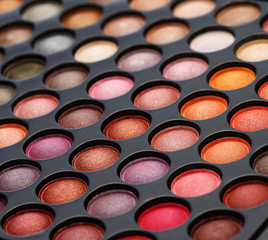 colorful cosmetics set