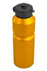 realistic 3d render of sport bottle