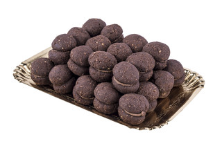 baci di dama in vassoio
