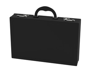 realistic 3d render of suitcase