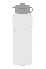 cartoon image of sport bottle
