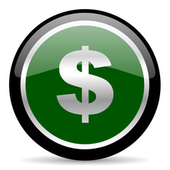 Obraz premium dollar icon
