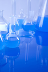 Chemical laboratory glassware 