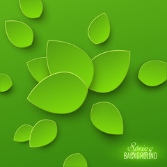 Bright spring abstract background